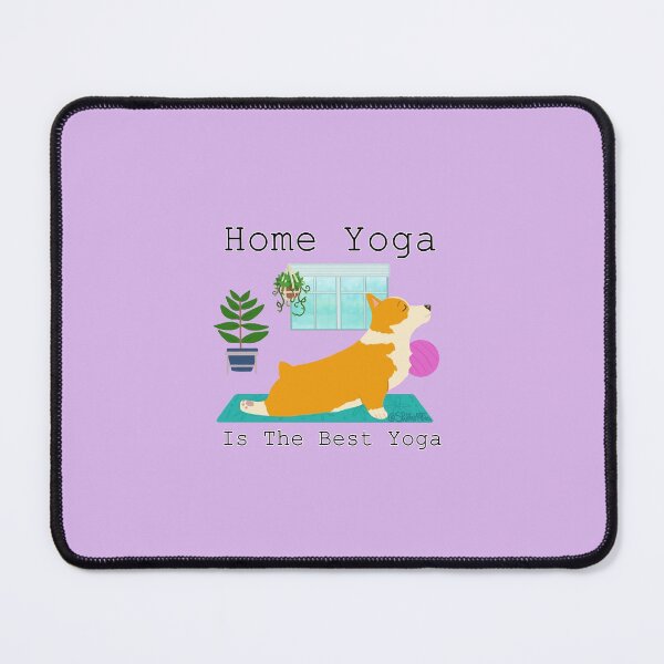 Item preview, Home Yoga Corgi designed and sold by SPufferART.