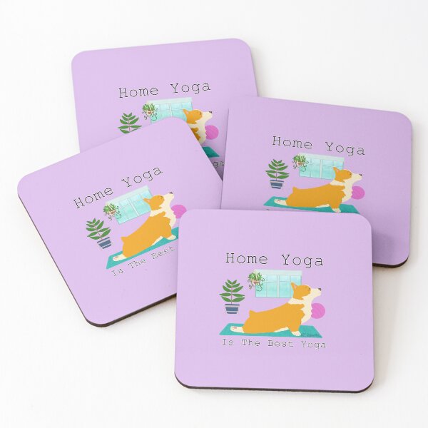 Item preview, Home Yoga Corgi designed and sold by SPufferART.