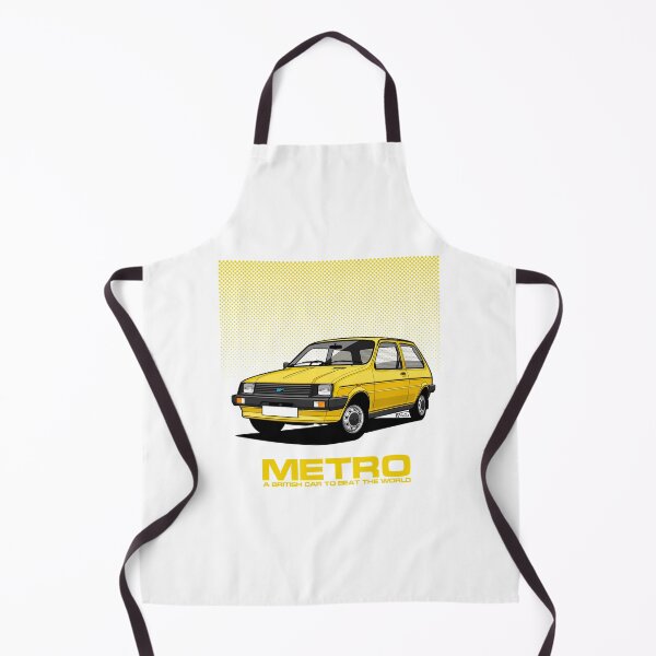 Item preview, Austin Metro Single Illustration - Yellow halftone designed and sold by RJWautographics.