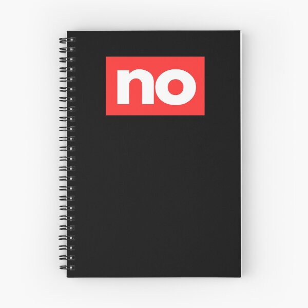 Item preview, No Minimalist Typography Design   designed and sold by AngstDesign.