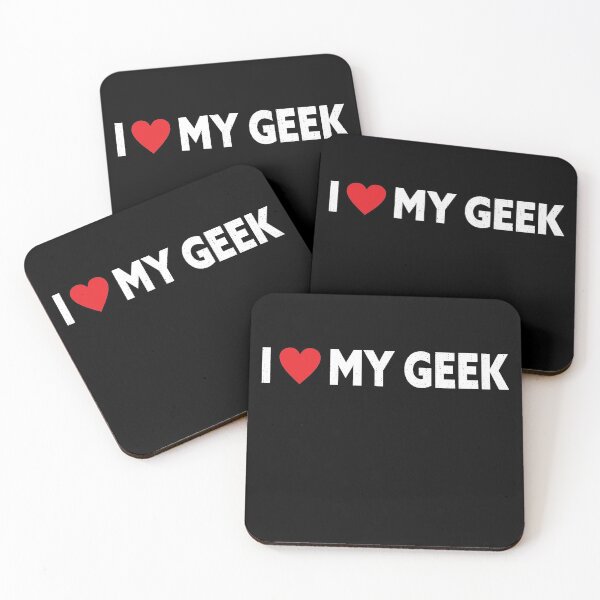 Item preview, I love my geek   designed and sold by SweetbeStore.