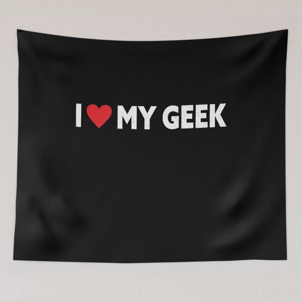 Item preview, I love my geek   designed and sold by SweetbeStore.