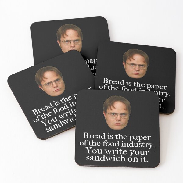 Item preview, Dwight Schrute - Bread designed and sold by Orcsome Originals.