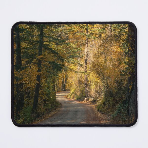 Autumn Roads Mouse Pad