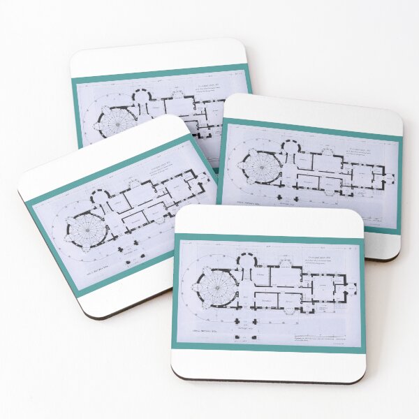 Item preview, Vintage floor plan (1860) designed and sold by BillyBernie.