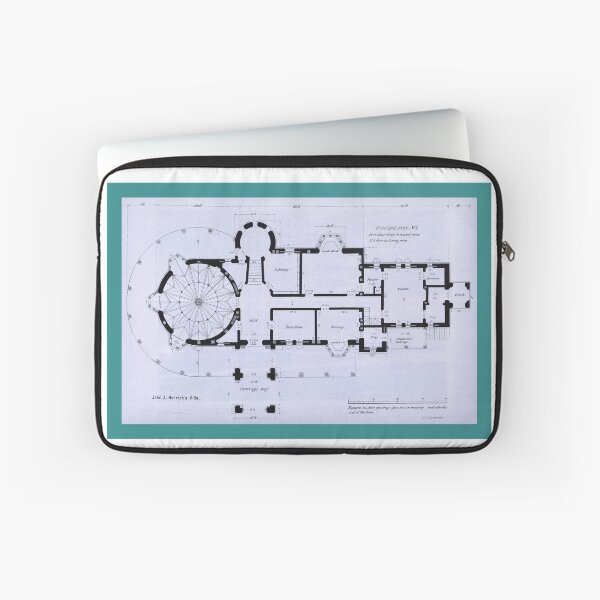 Item preview, Vintage floor plan (1860) designed and sold by BillyBernie.