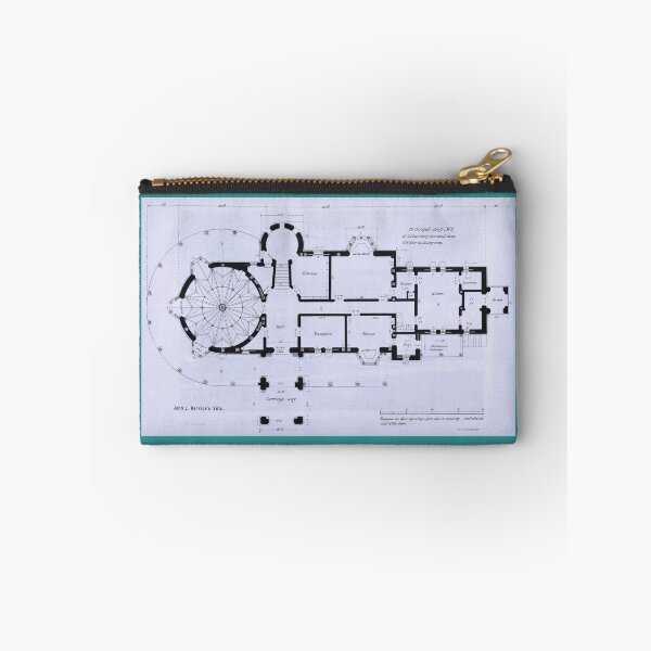Item preview, Vintage floor plan (1860) designed and sold by BillyBernie.