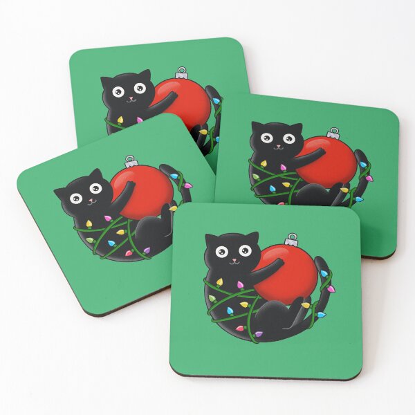 Item preview, Cat and Christmas designed and sold by coffeeman.