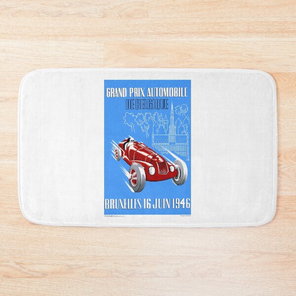 Item preview, 1946 Belgian Grand Prix Race Poster designed and sold by retrographics.