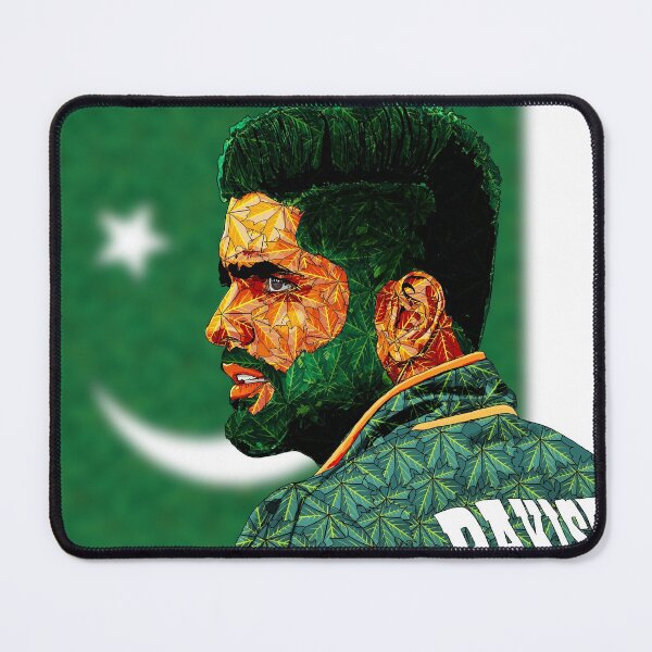 Item preview, Babar Azam Digital Maple leaf art designed and sold by MubaraksArt.