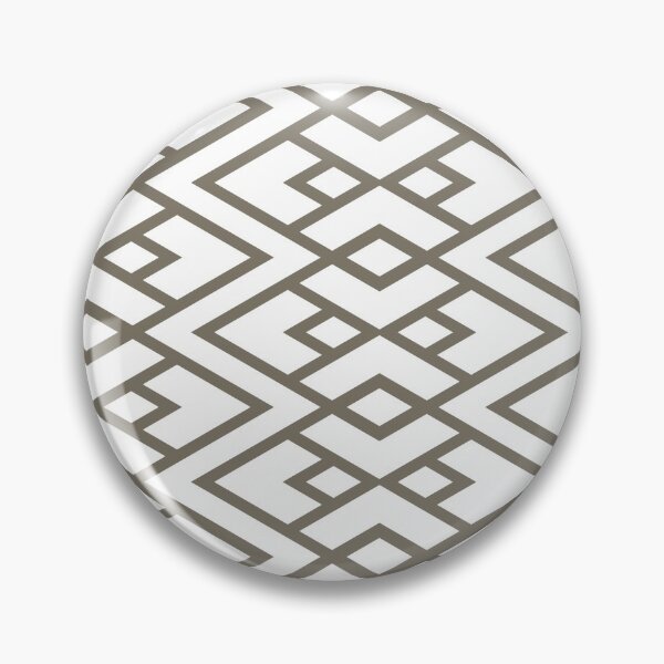 Artikelvorschau, Smoked Green and White Shape Art Deco Pattern Pairs 2022 Popular Color Gloucester Sage C-100 - Colour Trends - Shade - Hue entworfen und verkauft von ColorOfTheYears.