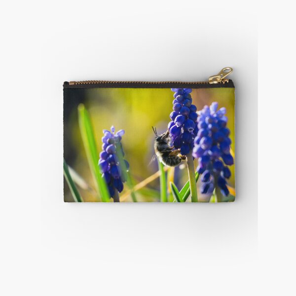 Item preview, Bee on Muscari designed and sold by Mullwell Photography.