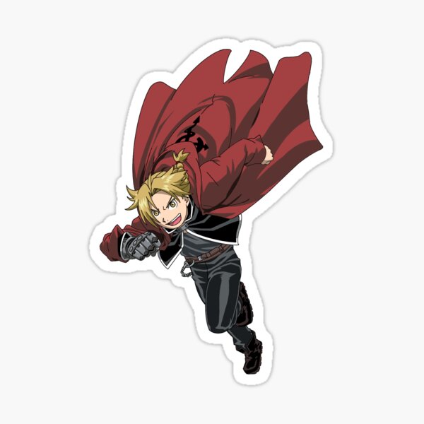 Edward Elric Manga Panel Sticker for Sale by yana47