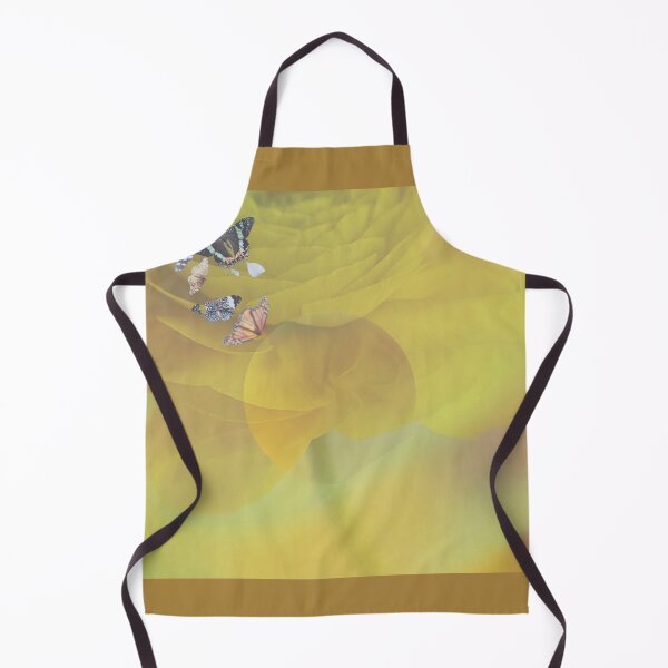 Item preview, Luminous Yellow Flower and Dancing Monarch Butterfly & Milkweed Butterfly In Spring designed and sold by haRexia.