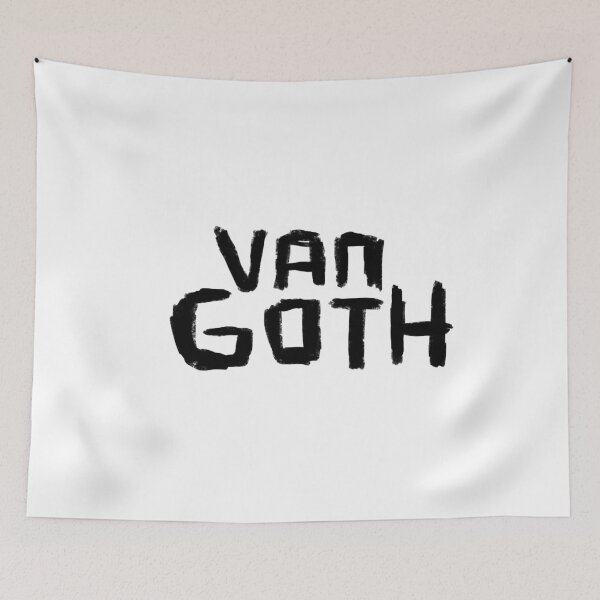 Item preview, Vincent Van Gogh, Vincent van Goth, Funny Goth designed and sold by badlydrawnbabe.