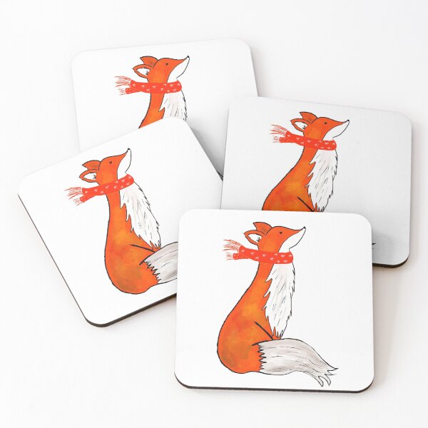 Item preview, Christmas fox designed and sold by Treasuredreams.