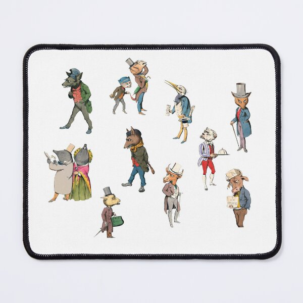 Item preview, Fancy Animal/People Illustrations (Anthropomorphic) designed and sold by SowCow.