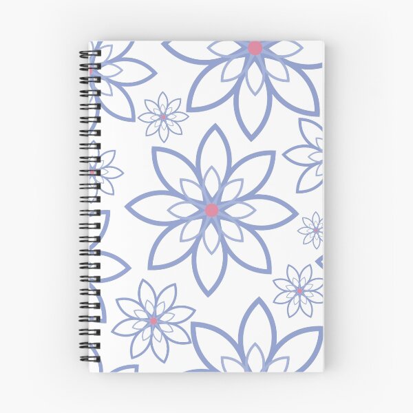 Item preview, Abstract flowers pattern designed and sold by Traida.