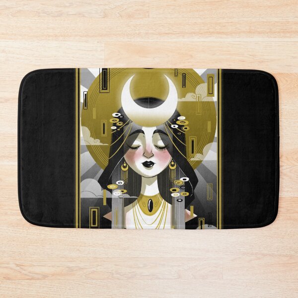 Item preview, The Moon (Gold Moon Tarot) designed and sold by Daisyart-lab.