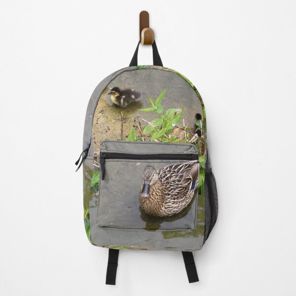 Item preview, Female Mallard and Ducklings designed and sold by pinkal.