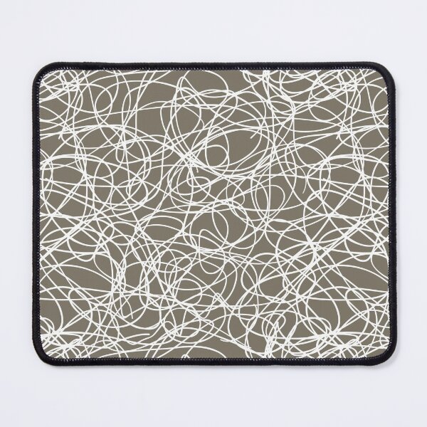 Item preview, Smoked Green and White Scribble Mosaic Pattern Pairs 2022 Popular Color Gloucester Sage C-100 - Colour Trends - Shade - Hue designed and sold by ColorOfTheYears.