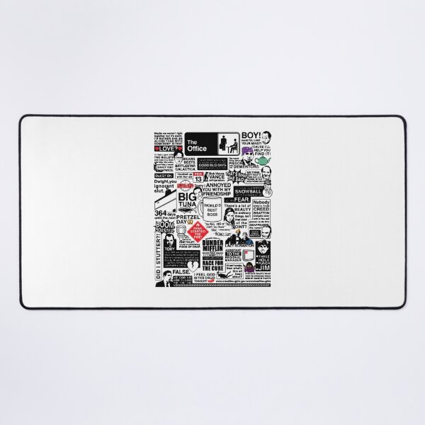 Wise Words From The Office - The Office Quotes (Variant) Desk Mat