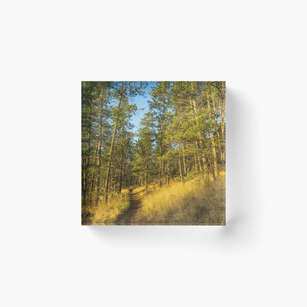 Glenmore Highlands Trail Acrylic Block