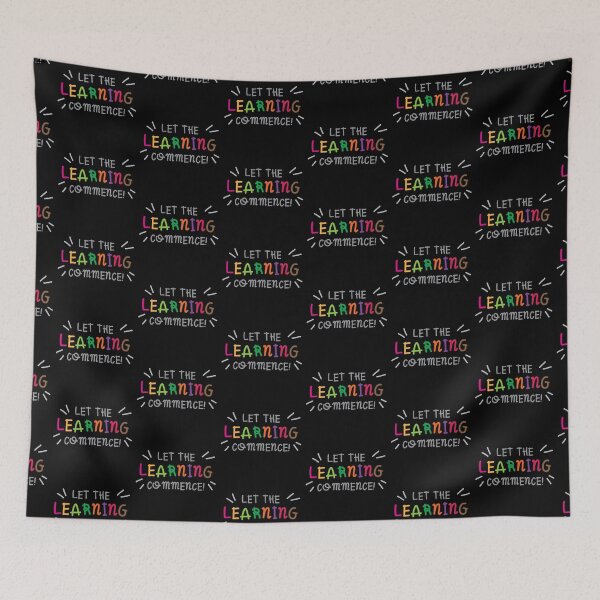 Item preview, Let the LEARNING commence designed and sold by jazzydevil.