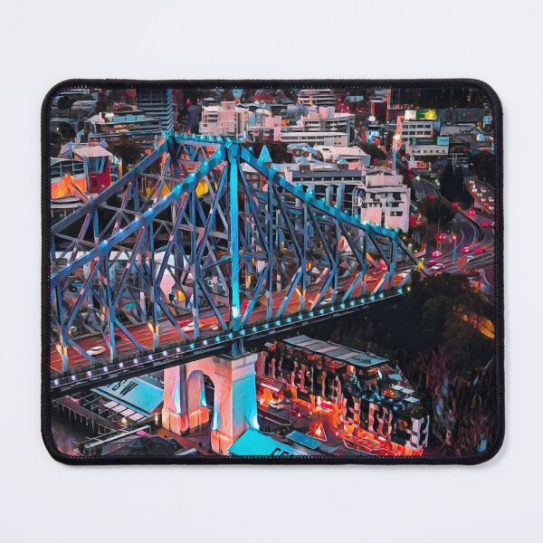 Item preview, Story Bridge Brisbane designed and sold by Sofia-Draws.