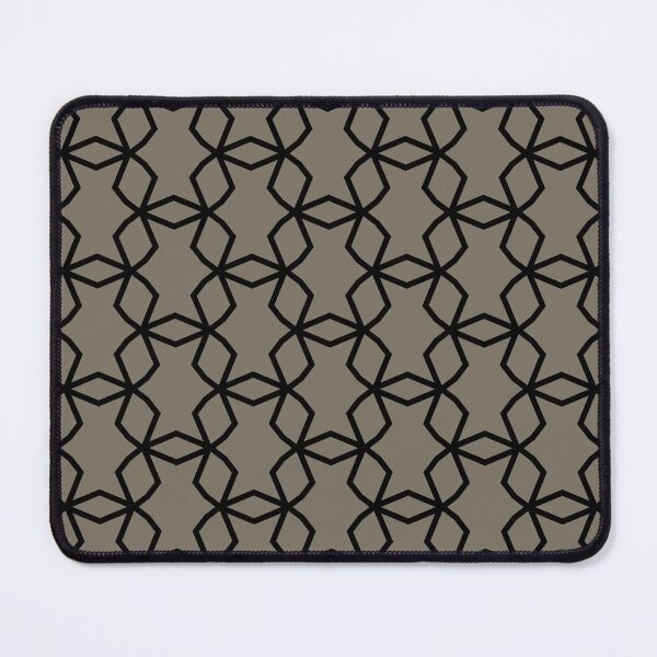 Item preview, Smoked Green and Black Shape Mosaic Pattern Pairs 2022 Popular Color Gloucester Sage C-100 - Colour Trends - Shade - Hue designed and sold by ColorOfTheYears.