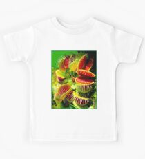 "VENUS FLY TRAP" Flowered Poster Print Kids Tee