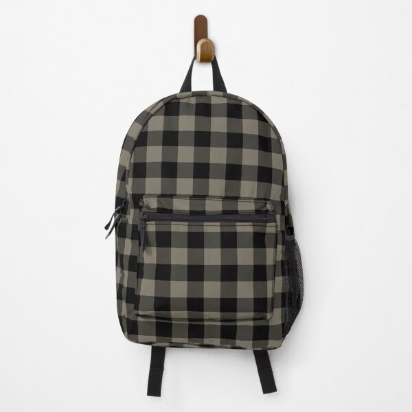 Item preview, Smoked Green and Black Buffalo Plaid Pattern Pairs 2022 Popular Color Gloucester Sage C-100 - Colour Trends - Shade - Hue designed and sold by ColorOfTheYears.