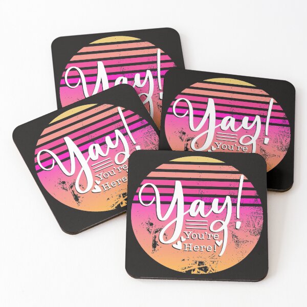 Item preview, Yay You're Here designed and sold by RebeccaRe.