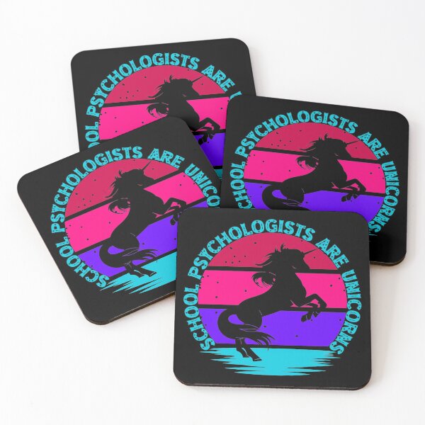 Item preview, School Psychologists Are Unicorns 1 designed and sold by Rosinda.
