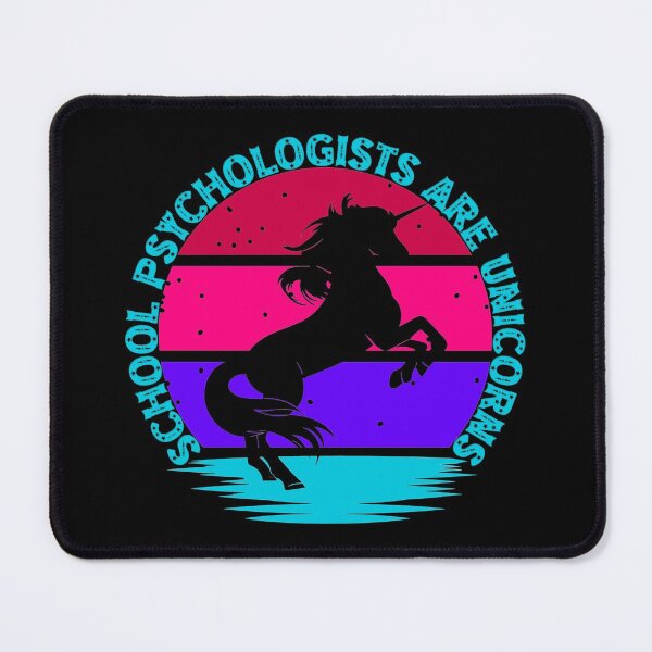 Item preview, School Psychologists Are Unicorns 1 designed and sold by Rosinda.