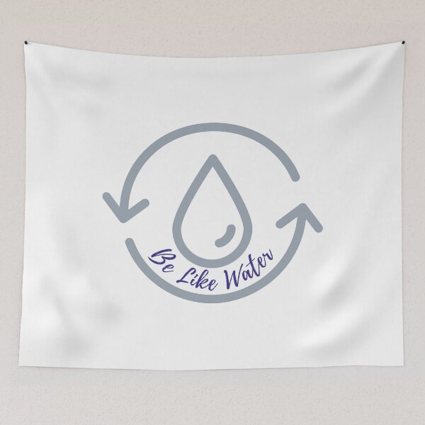 Item preview, Be Like Water designed and sold by 0waste.