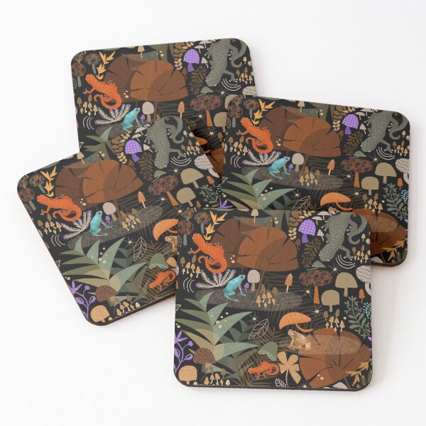 Item preview, Mushrooms & Frogs designed and sold by reneeci.