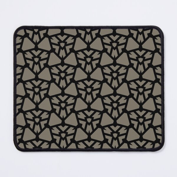 Item preview, Smoked Green and Black Shield Shape Tile Pattern Pairs 2022 Popular Color Gloucester Sage C-100 - Colour Trends - Shade - Hue designed and sold by ColorOfTheYears.