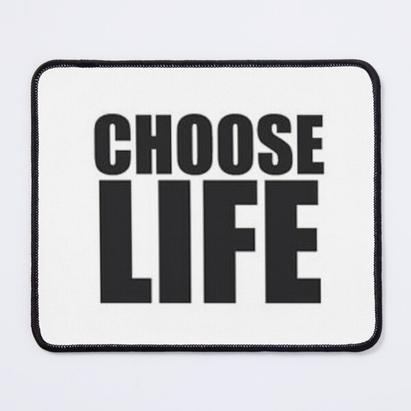 Item preview, CHOOSE LIFE designed and sold by CricciethPrint.