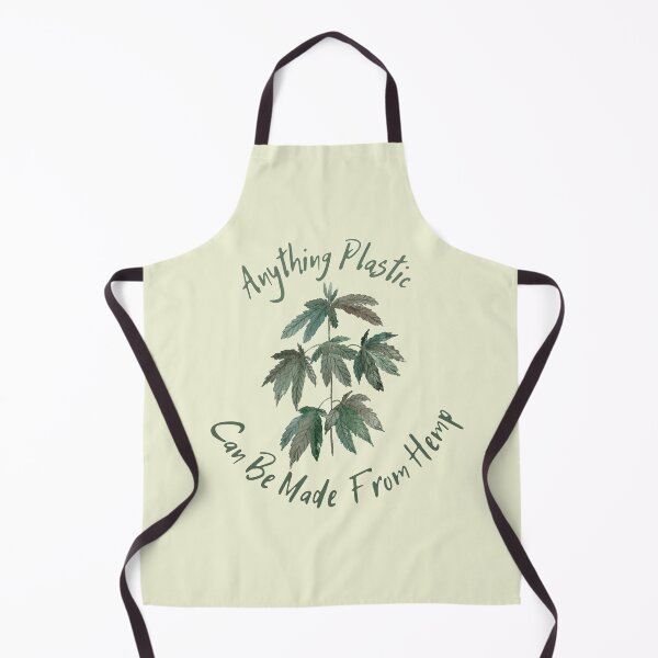 Item preview, Anything Plastic Can Be Made From Hemp Save The Planet Quote designed and sold by TheLomiLoveBus.
