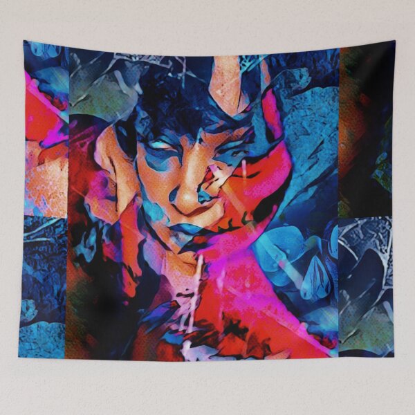 Item preview, blueskull designed and sold by BoneArtPetite.