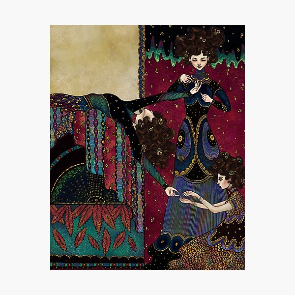 Klimt Muses III Photographic Print