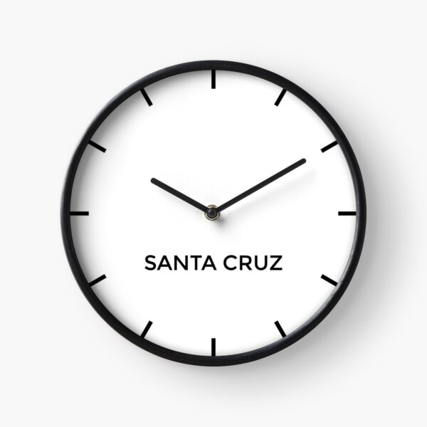 Santa Cruz Clocks for Sale Redbubble