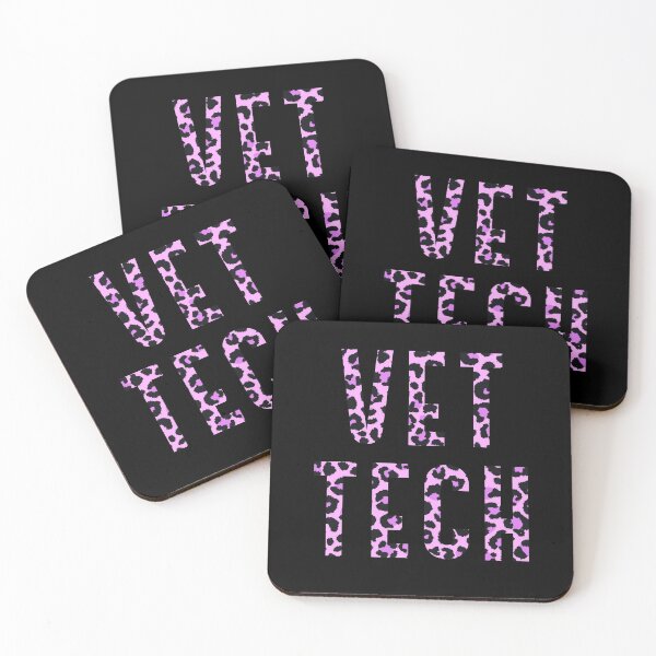 Item preview, Vet Tech Pink Leopard Print designed and sold by Zurickdesigns.