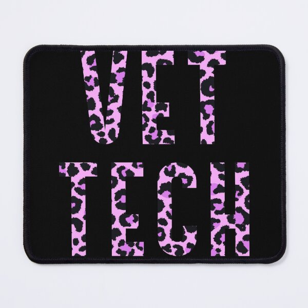 Item preview, Vet Tech Pink Leopard Print designed and sold by Zurickdesigns.