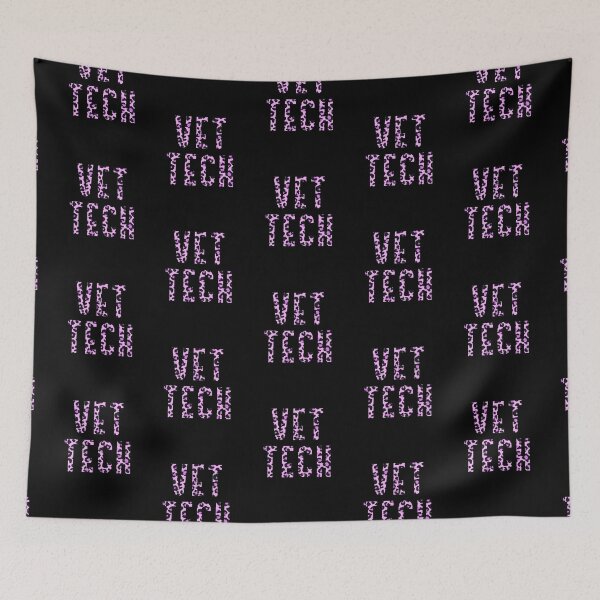 Item preview, Vet Tech Pink Leopard Print designed and sold by Zurickdesigns.