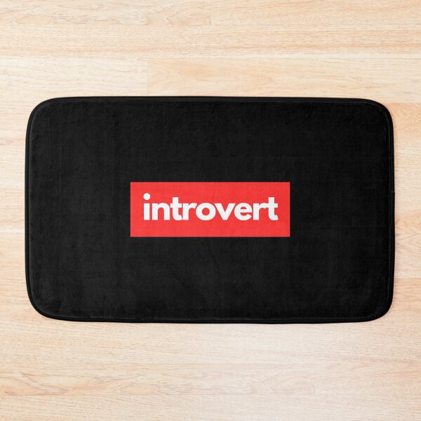 Item preview, Introvert Minimalist Typography Design   designed and sold by AngstDesign.