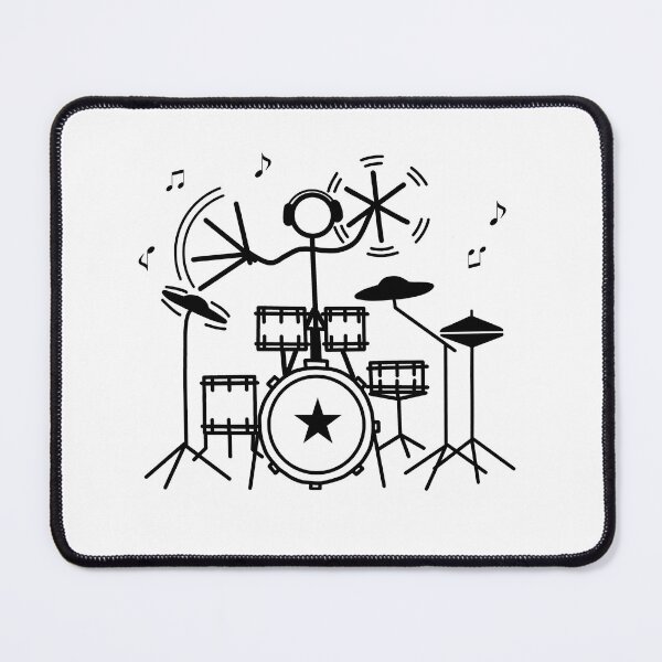 Item preview, Stickman / Drumming designed and sold by LotusCreations.