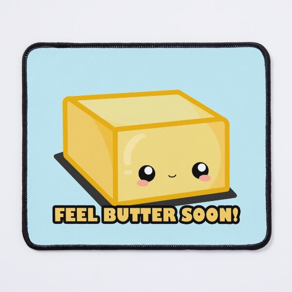 Item preview, Cute Cartoon Butter || Toasty || Kawaii designed and sold by cookingwithten.