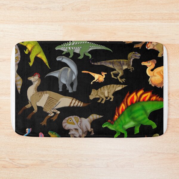 Item preview, Dinosaurs on black designed and sold by lucamendieta.